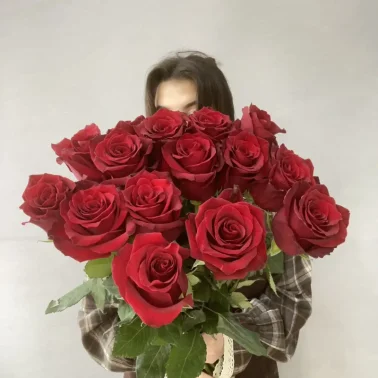 Букет из 15 эквадорских роз