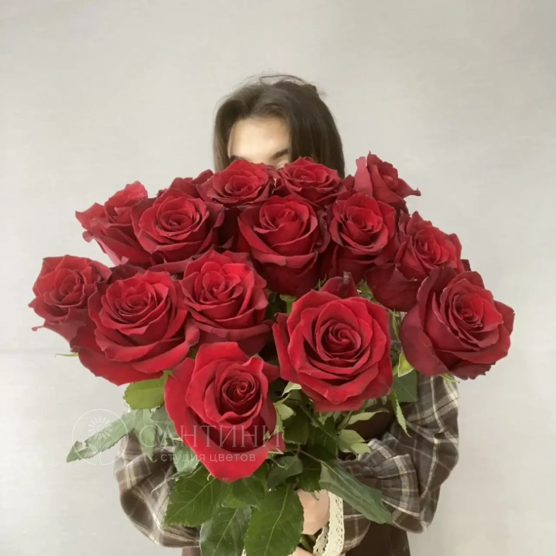 Букет из 15 эквадорских роз