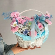 Корзинка &laquo;Небесная нежность&raquo; 0